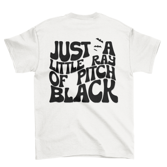 just a little ray of pitch black