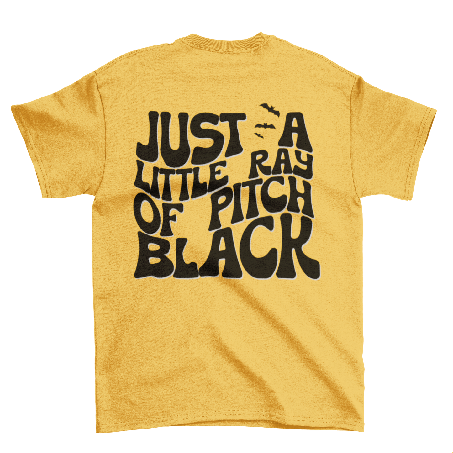 just a little ray of pitch black