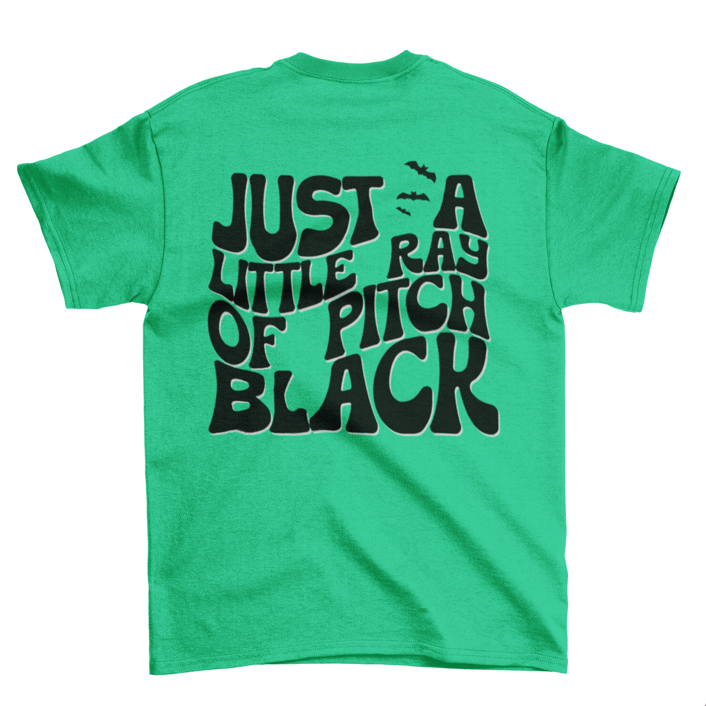 just a little ray of pitch black