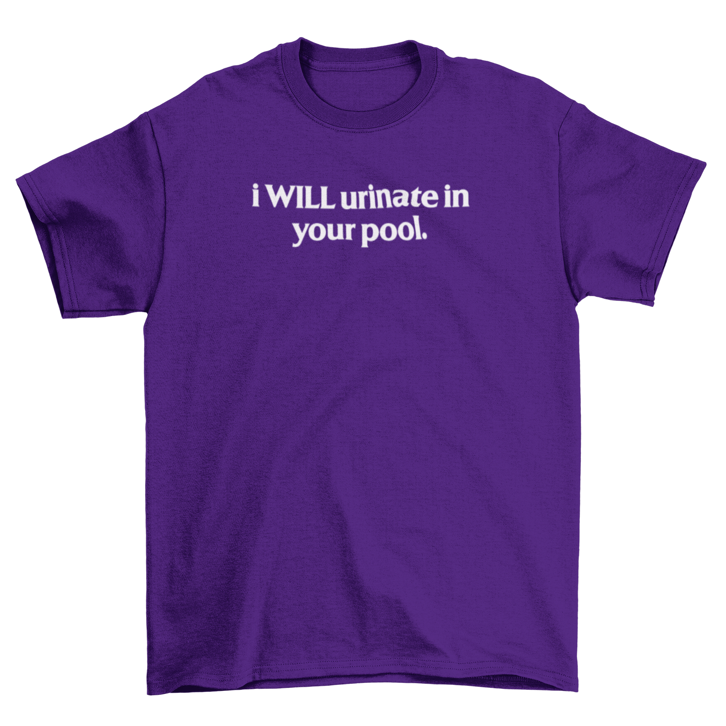 i WILL urinate in your pool