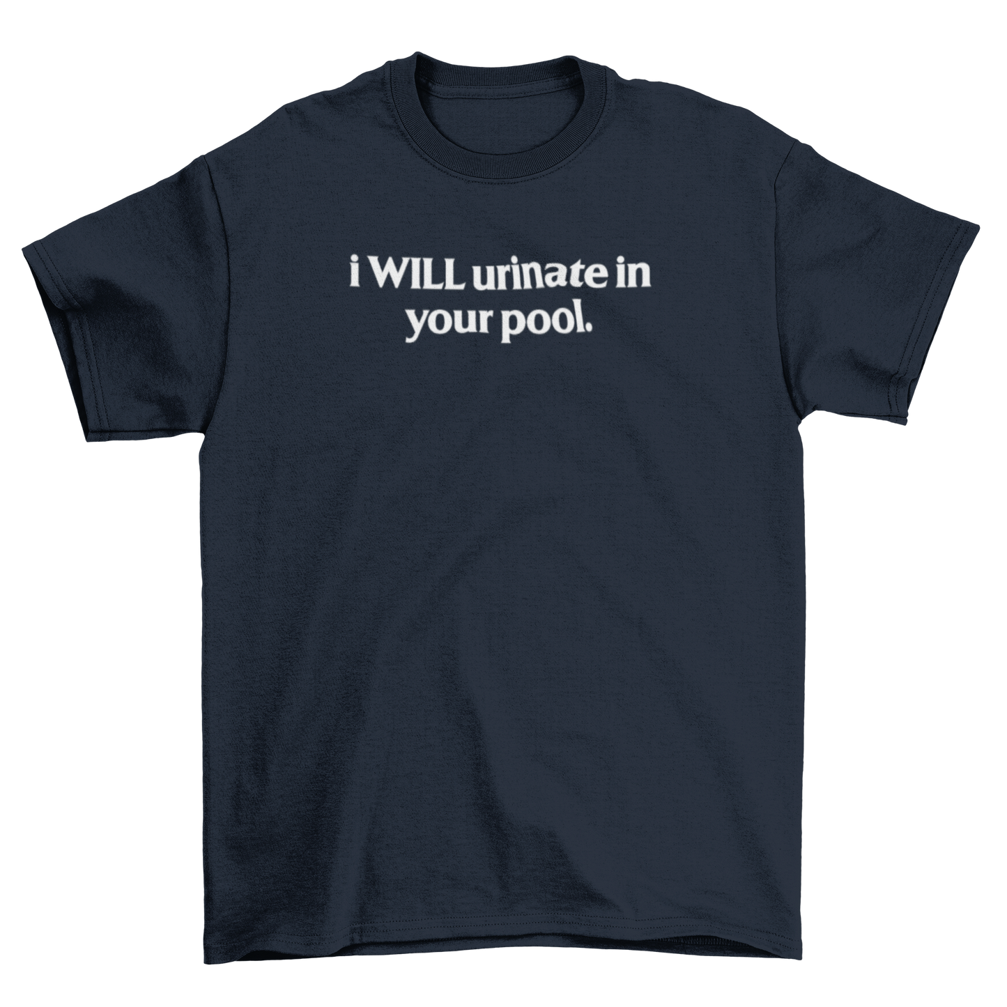 i WILL urinate in your pool