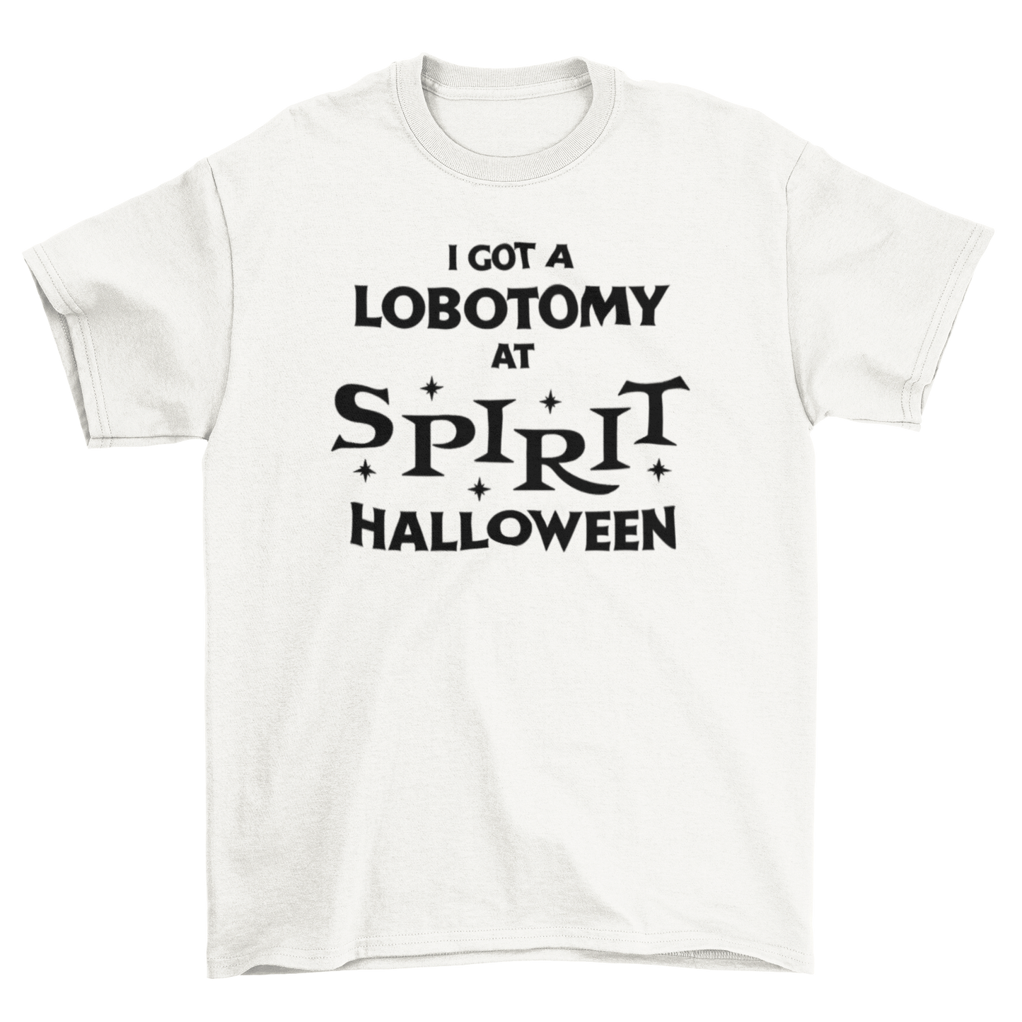 i got a lobotomy at spirit halloween