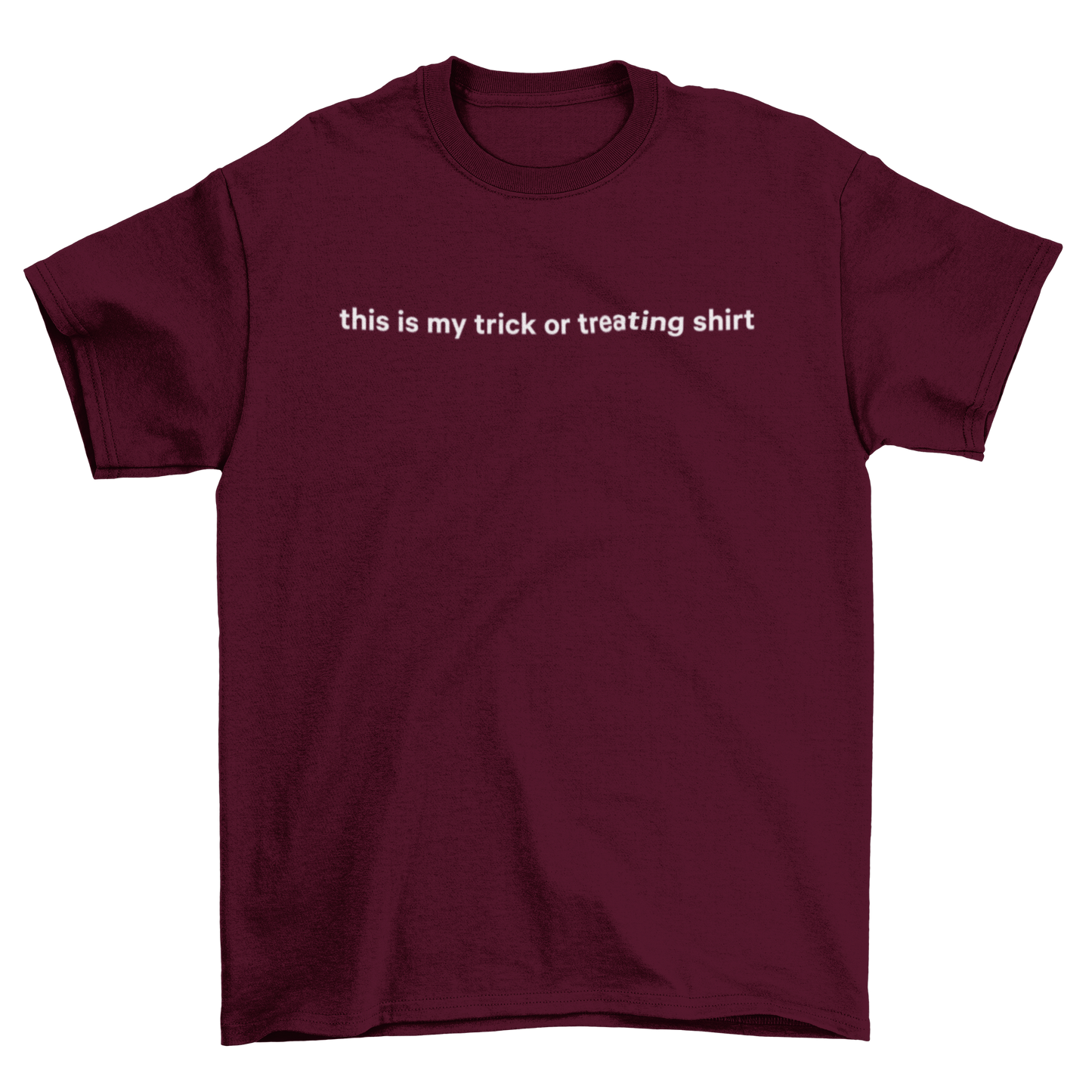 this is my trick or treating shirt