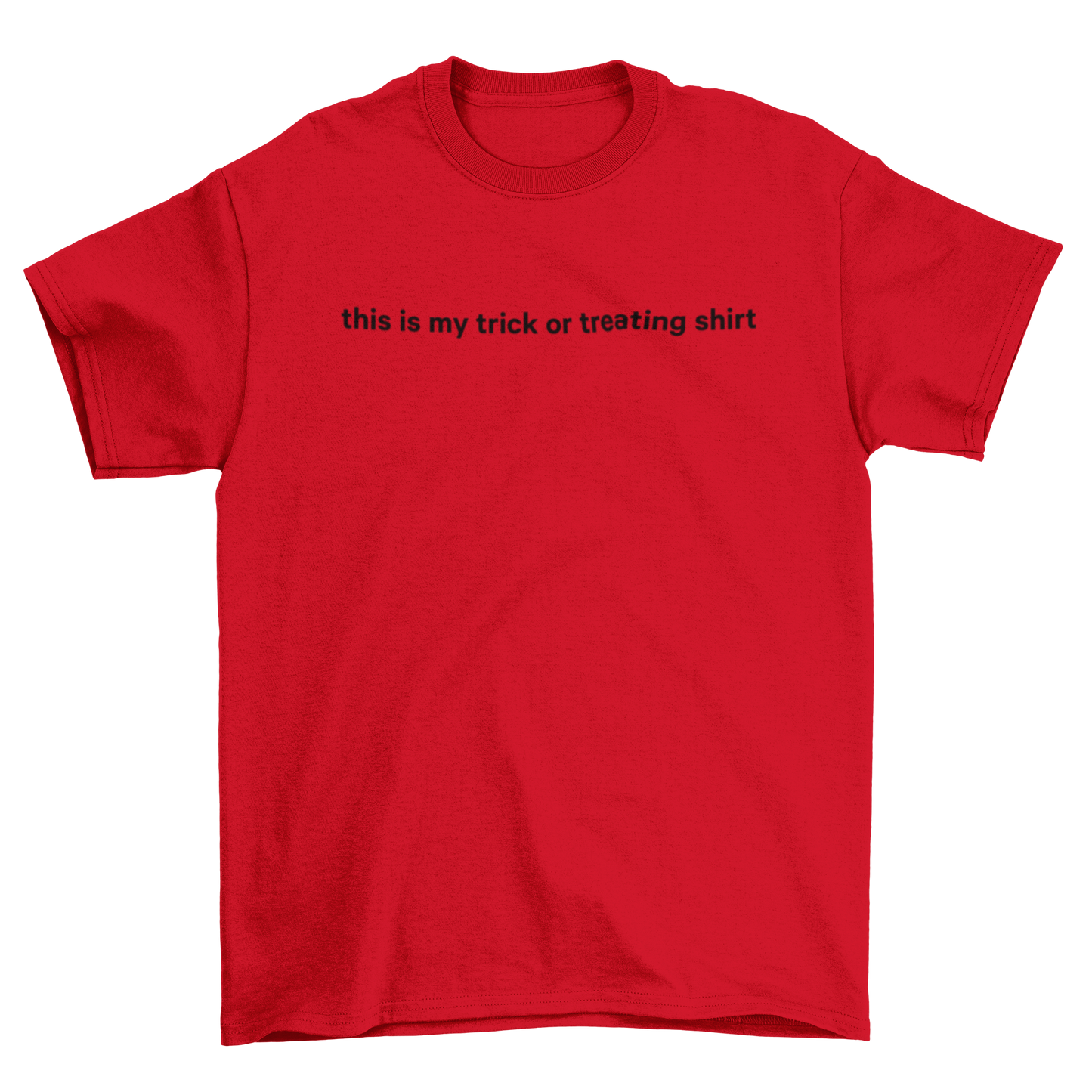 this is my trick or treating shirt