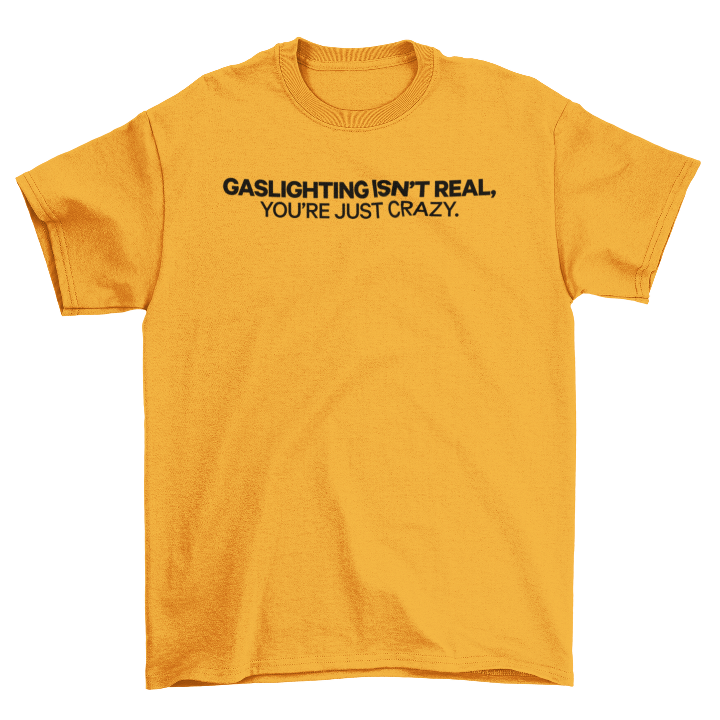 gaslighting isn't real, you're just crazy.