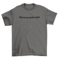 this is my arson shirt