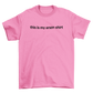 this is my arson shirt