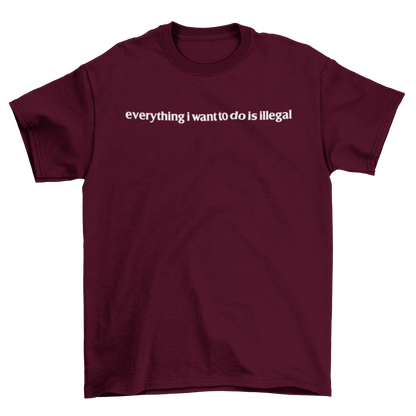 everything i want to do is illegal